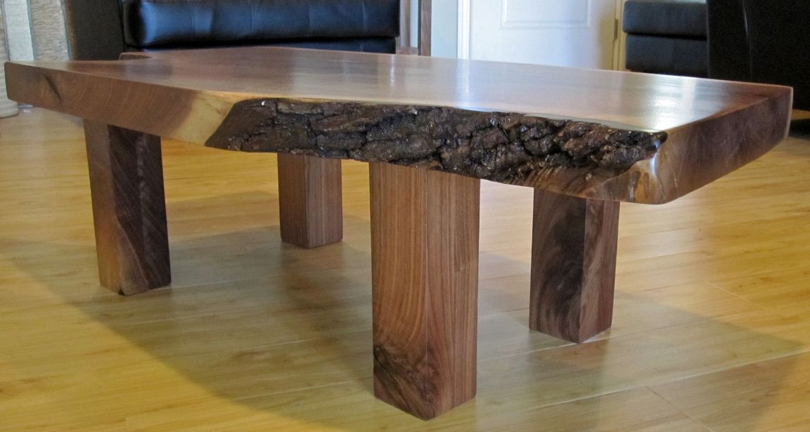 Wood Slab Coffee Table Design Images Photos Pictures