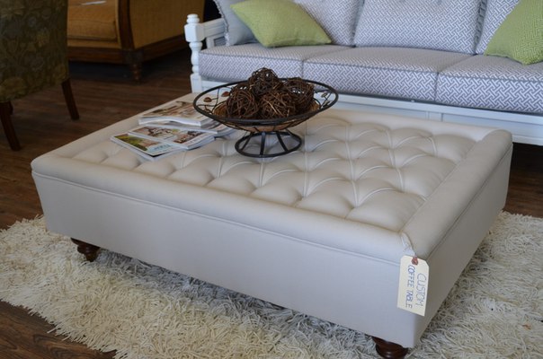 Upholstered coffee table Design Images Photos Pictures