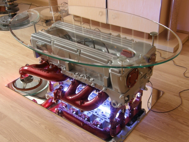 Engine Coffee Table Design Images Photos Pictures