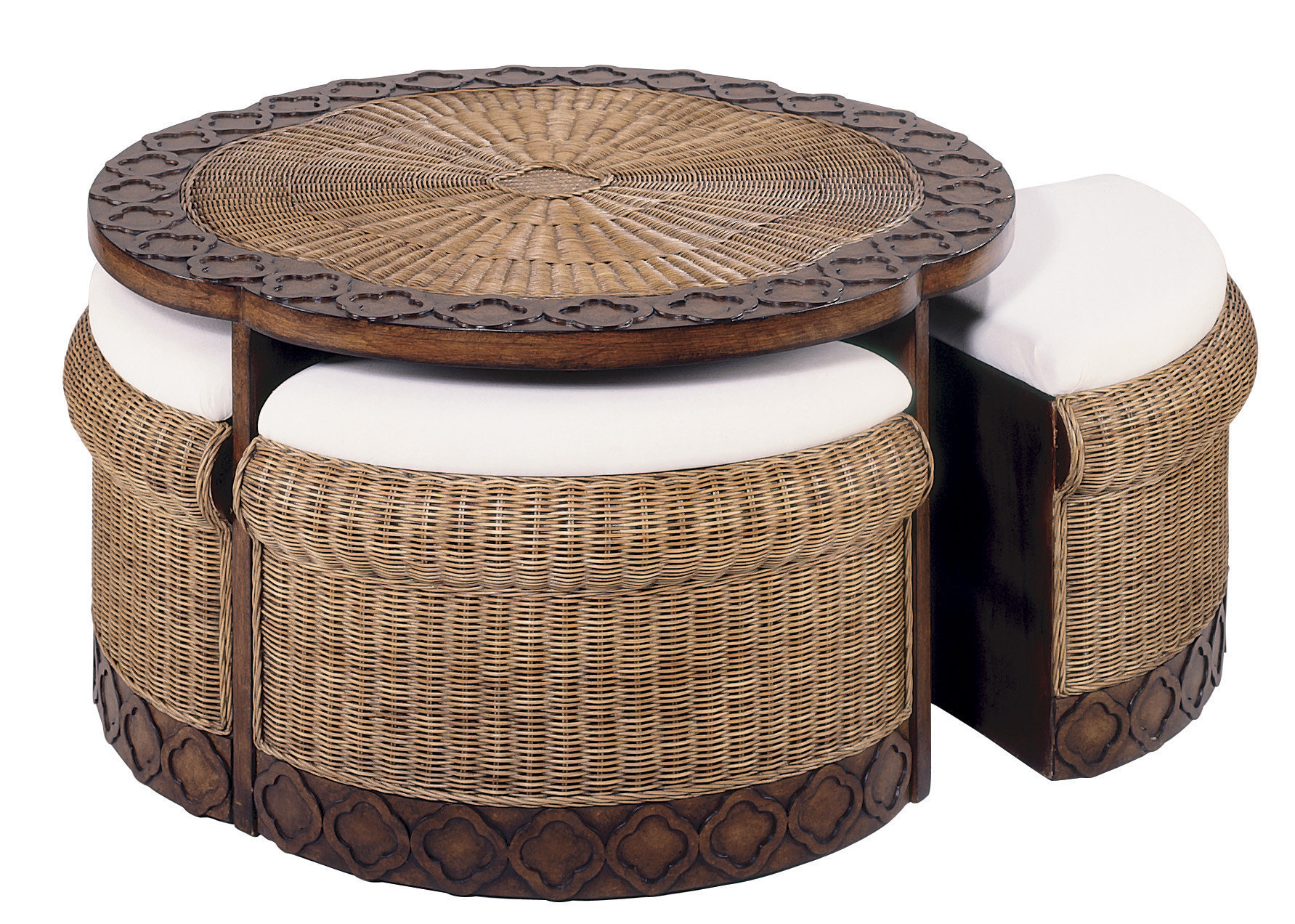 Wicker Coffee Table Design Images Photos Pictures