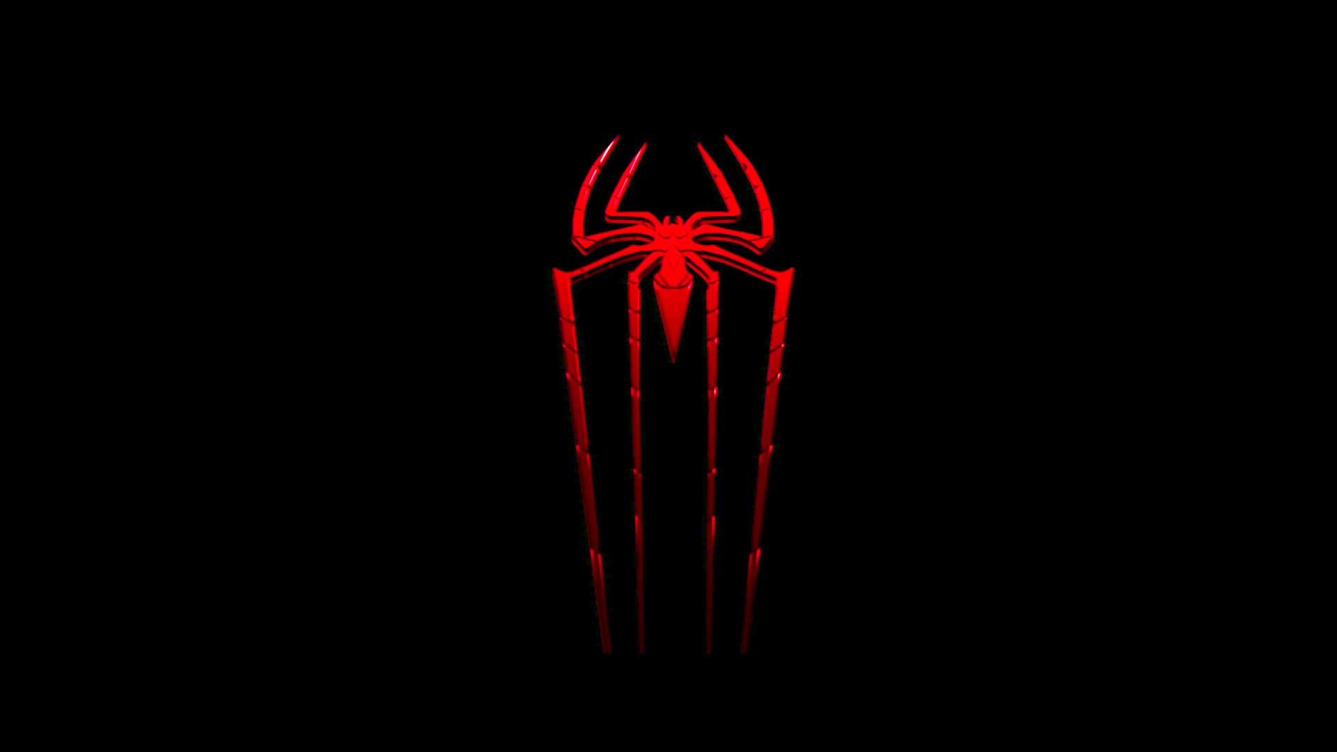 Black Spider Man Logo