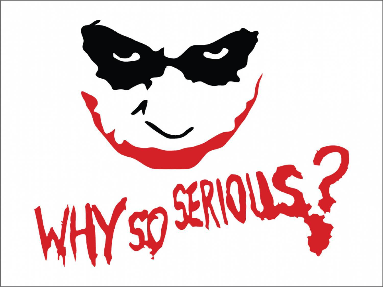 Why So Serious Computer Wallpaper
