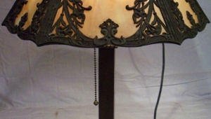 Antique Table Lamps With Glass Shades