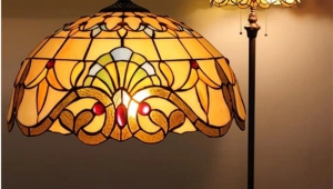 Art Glass Floor Lamps