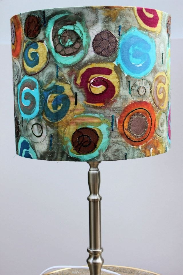 Hand Painted Lampshades. 