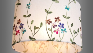 Lamp Shades Embroidered