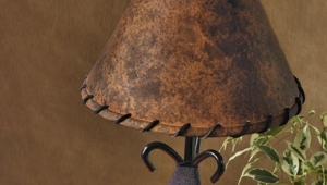 Leather Lampshades