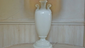 Milk Glass Lamps Vintage