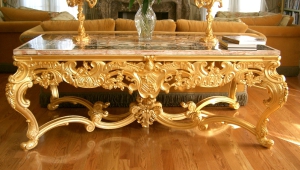 Beautiful Gold Coffee Table