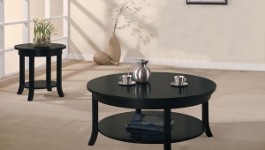 Black Coffee Table Set