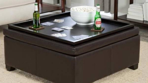 Coffee Table With Solid Seating
