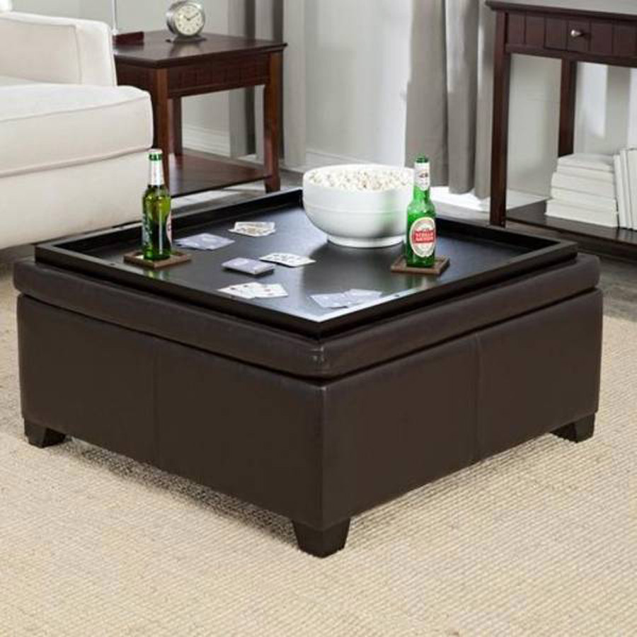 Coffee Table With Solid Seating