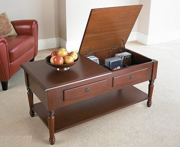 Coffee Table With Storage Space