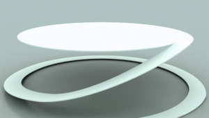 Contemporary Circular Coffee Table