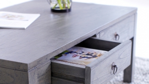 Dark Grey Coffee Table