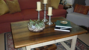 Different Sized Candleholders As Coffee Table Accessories