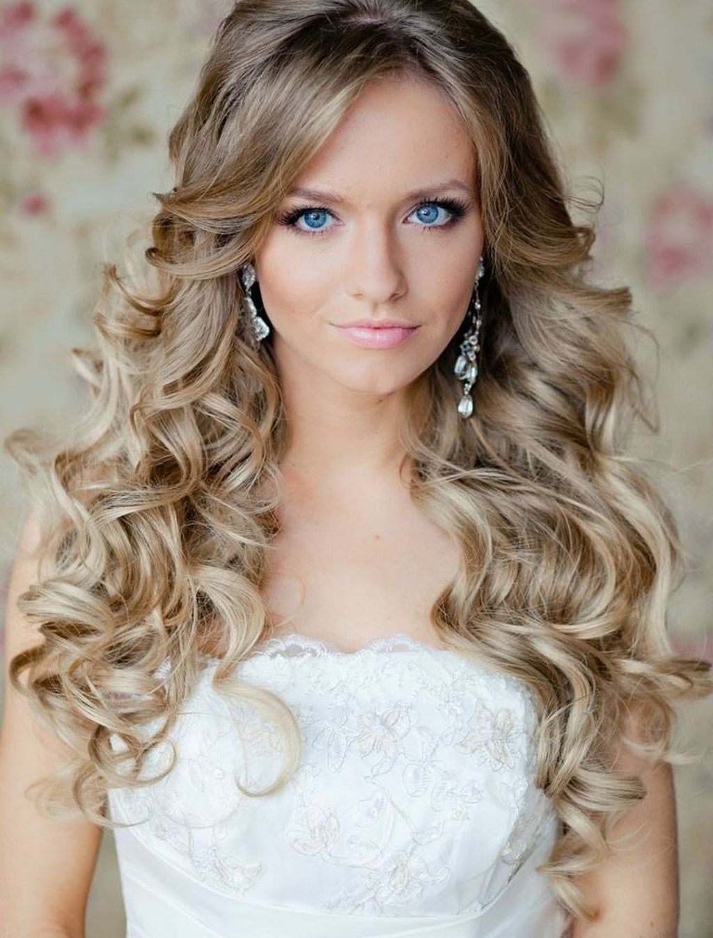 wedding down hairstyles for long hair