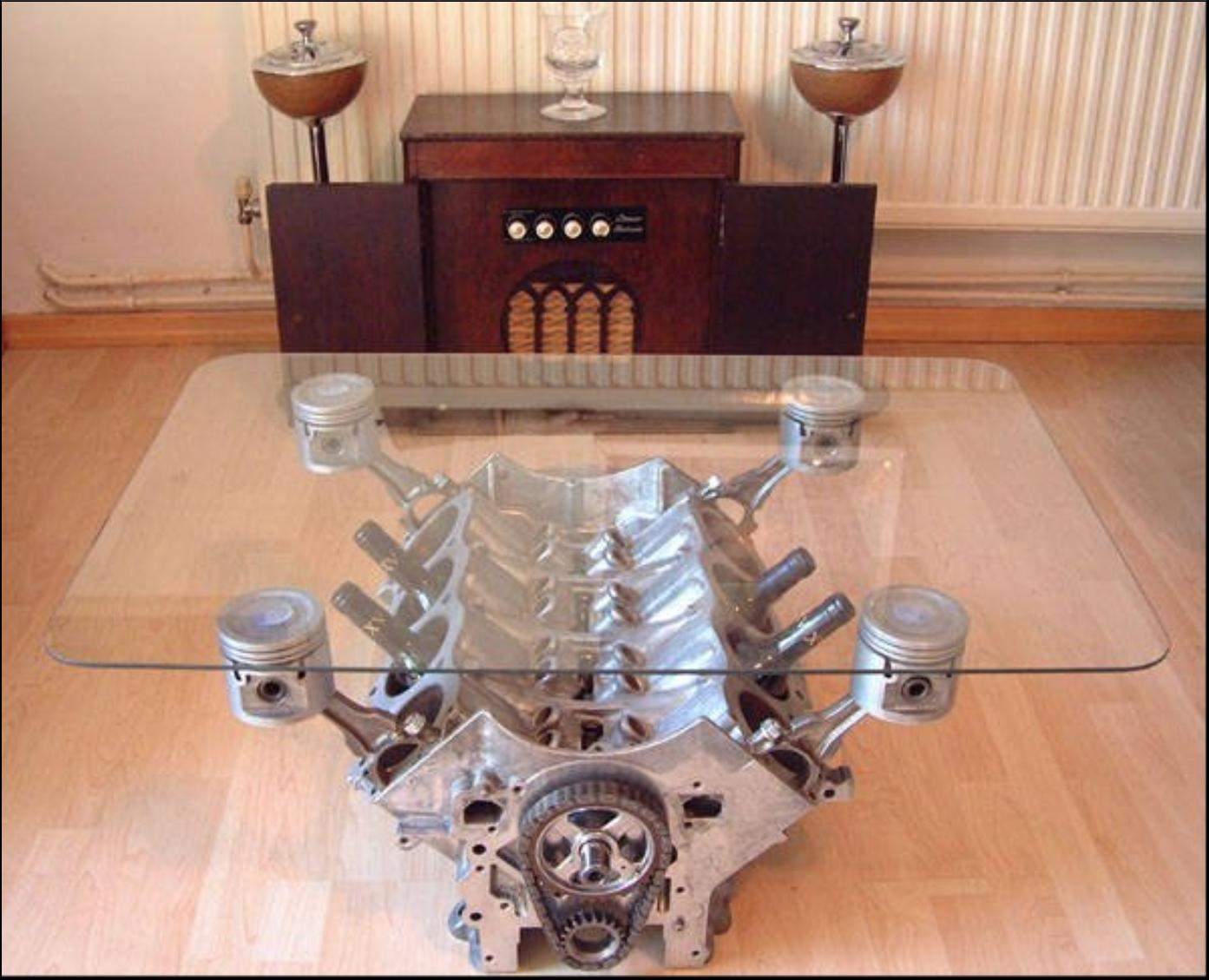 Elegant Engine Coffee Table