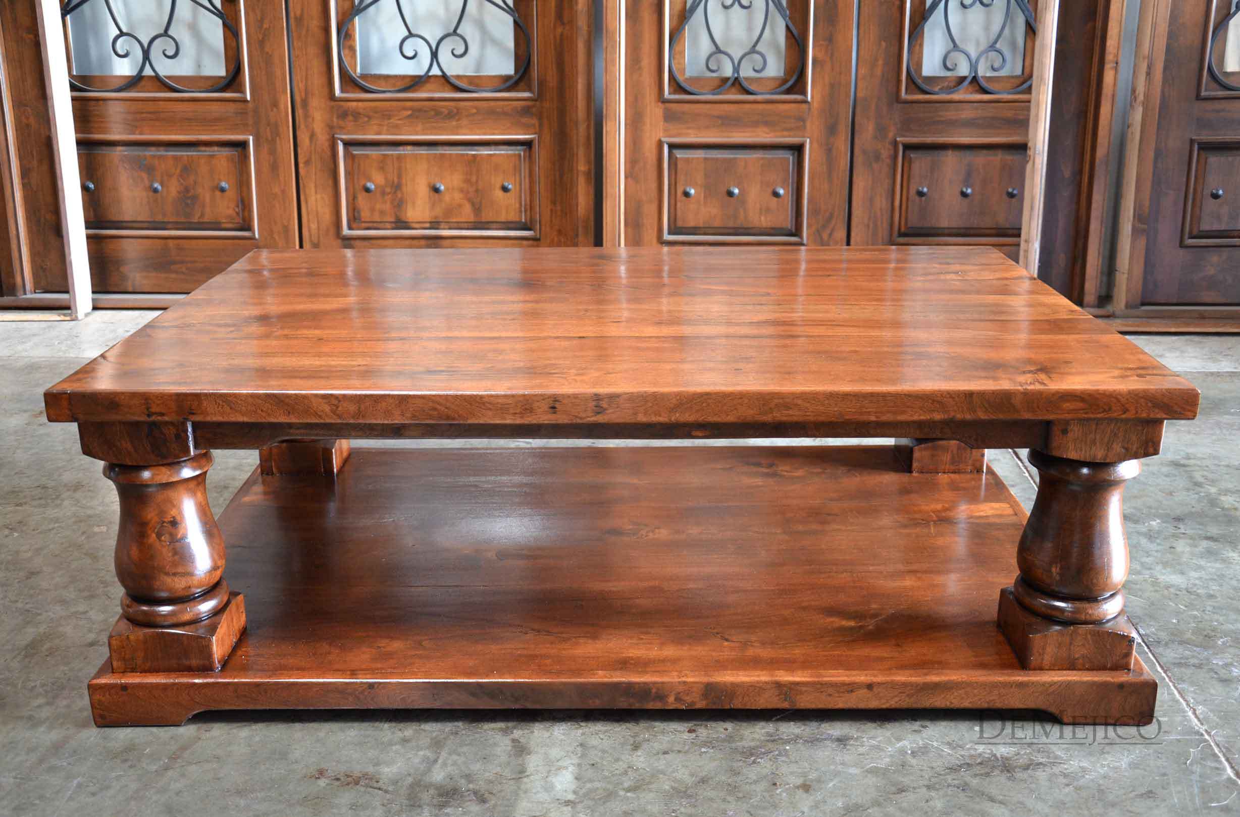 Elegant Rustic Coffee Table