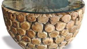 Exclusive Log Coffee Table