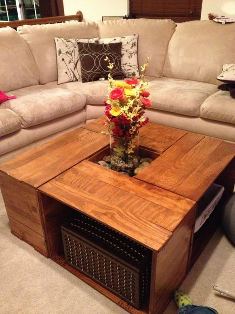 Fancy Crate Coffee Table