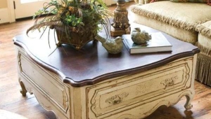 French Country Style Coffee Table