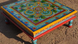 Hand Painted Coffee Table