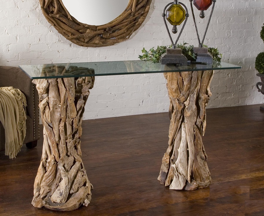Idea For Driftwood Coffee Table