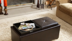 Leather Coffee Table Tray