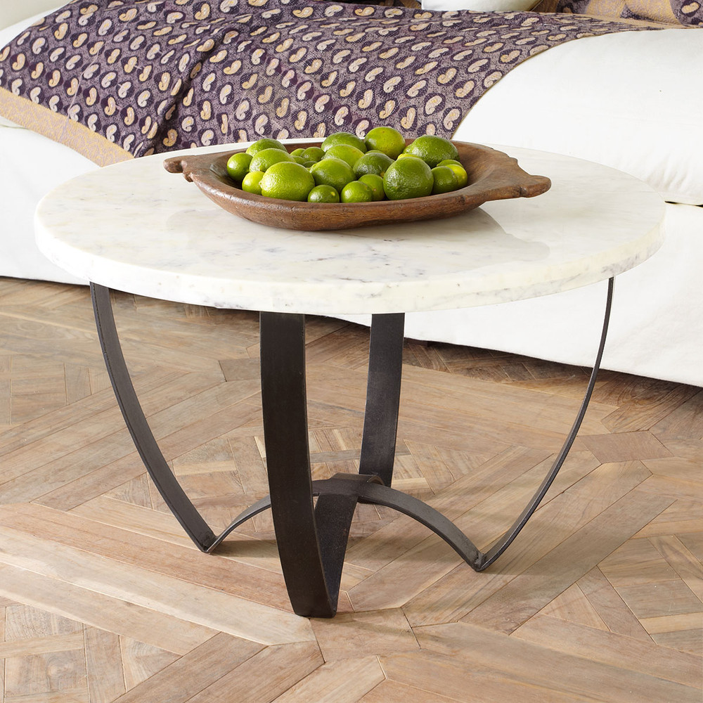 Marble Top Wisteria Coffee Table