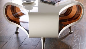 Modern Coffee Table On Wheels
