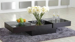 Modern Coffee Table With Sliding Top