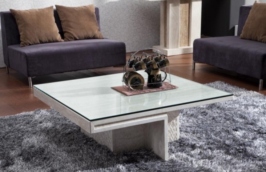 Natural Stone Marble Coffee Table