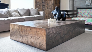 Oversized Coffee Table In Antique Style