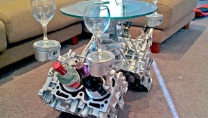 Practical Engine Coffee Table