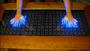 Reactive Led Coffee Table