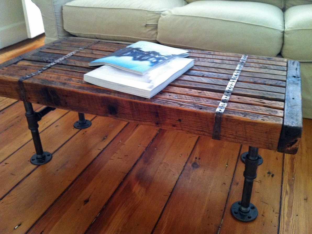 Reclaimed Wood Coffee Table Design Images Photos Pictures