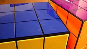 Rubiks Cube Funky Coffee Table