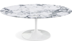 Simple Round Marble Coffee Table