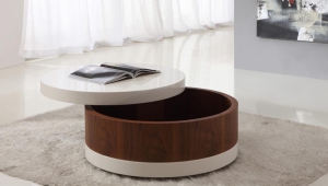 Small Round Coffee Table With Storage
