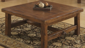 Solid Pine Wood Coffee Table