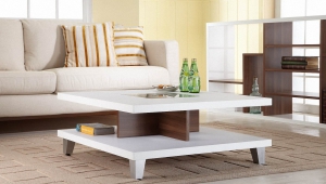 Square Divided Coffee Table Idea