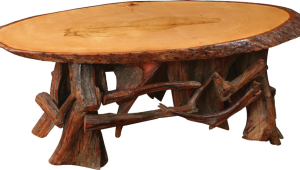 Stylized Rustic End Table