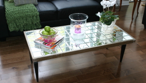 Tiled Mirrored Coffee Table
