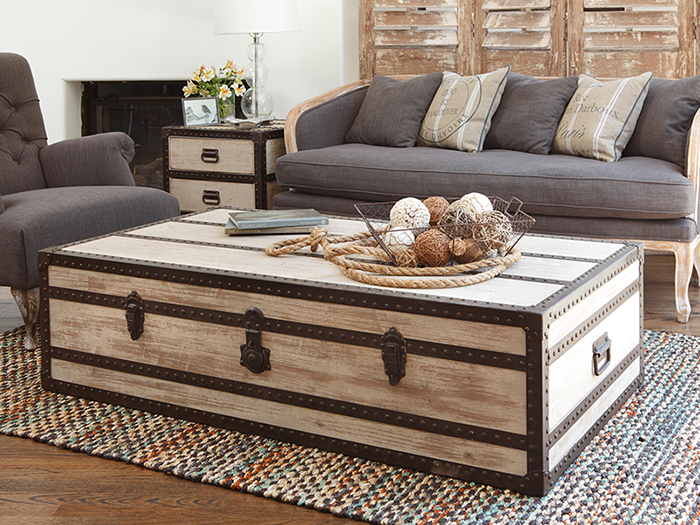 Traditional Trunk Coffee Table