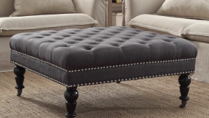 Tufted Ottoman Coffee Table Sophisticated Design
