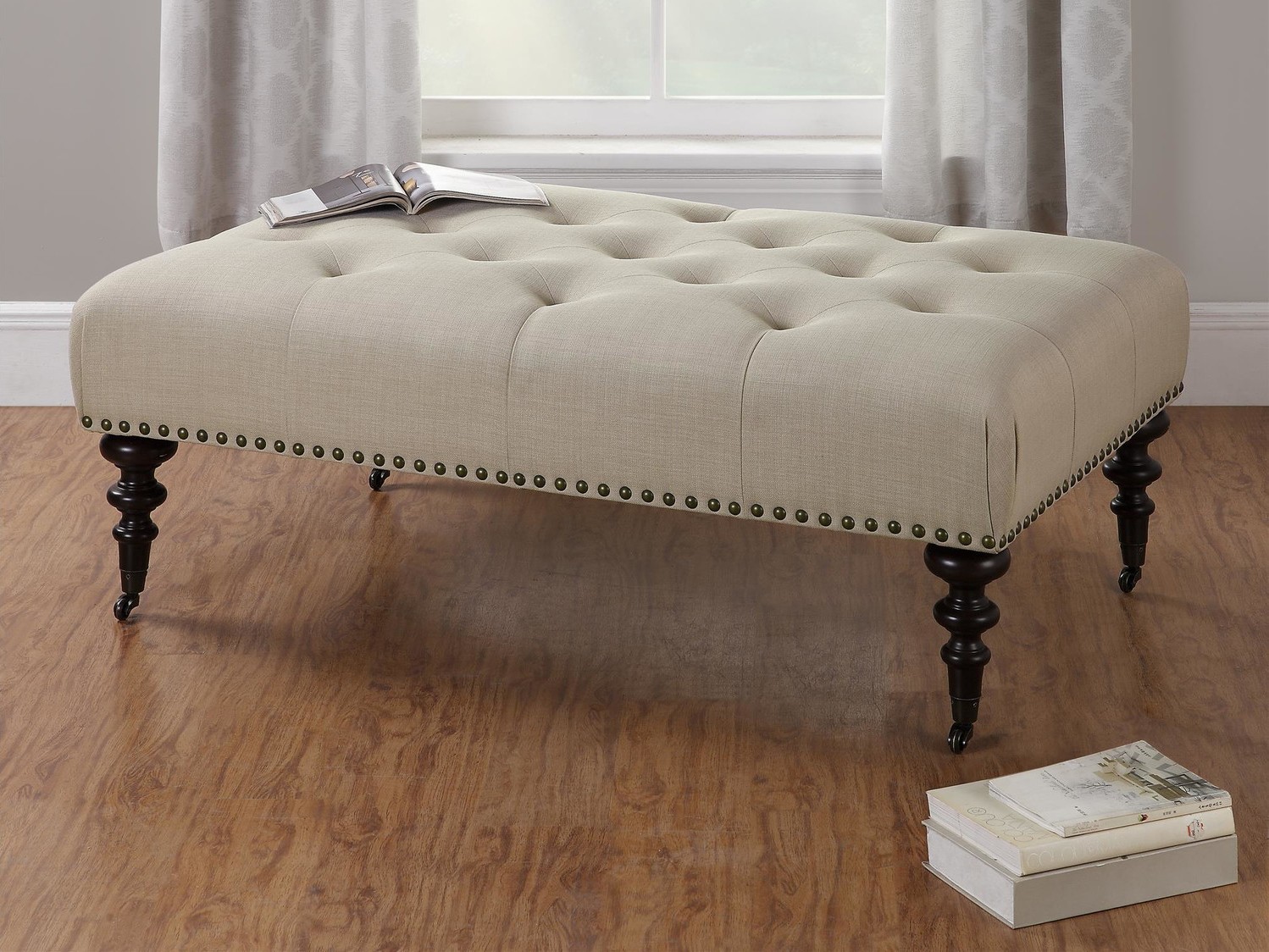 Tufted Ottoman Coffee Table Design Images Photos Pictures