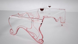 Ultra Modern Glass Coffee Table