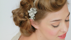 Wedding Hairstyles For Straight Hair Vintage