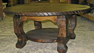 Western Rustic End Table